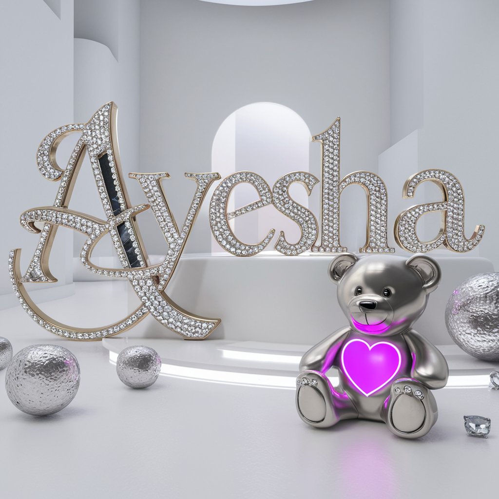 Ayesha name wallpaper online