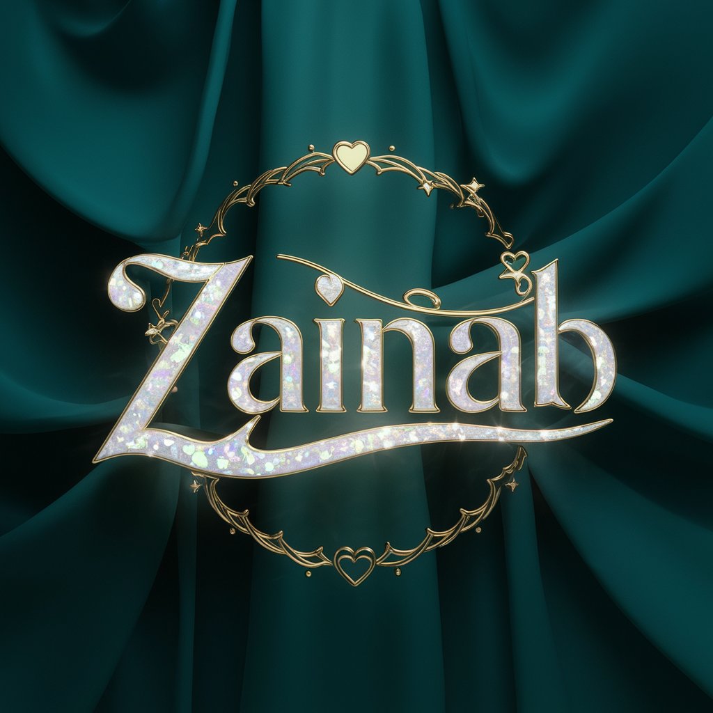 Zainab Name Decoration