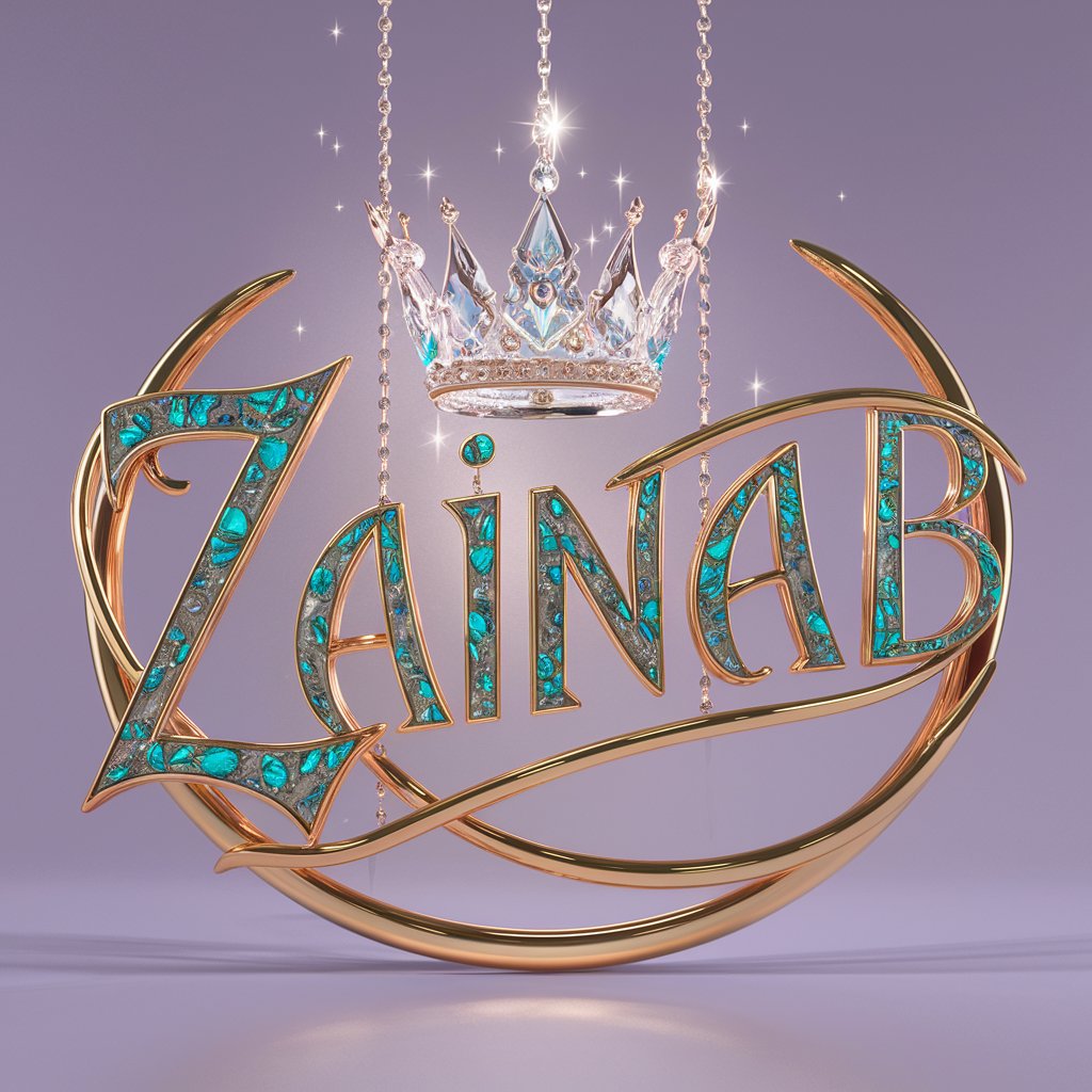 Zainab Name 3D Wallpaper