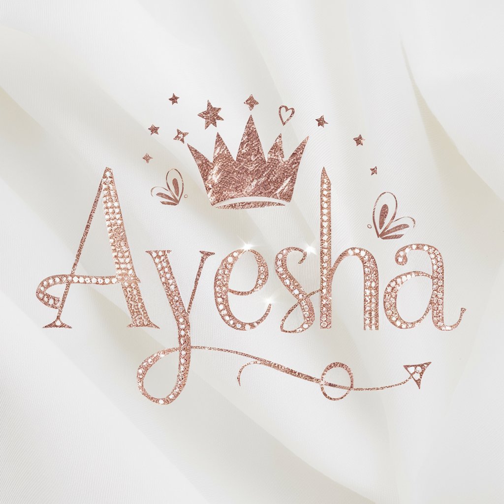 Ayesha name background