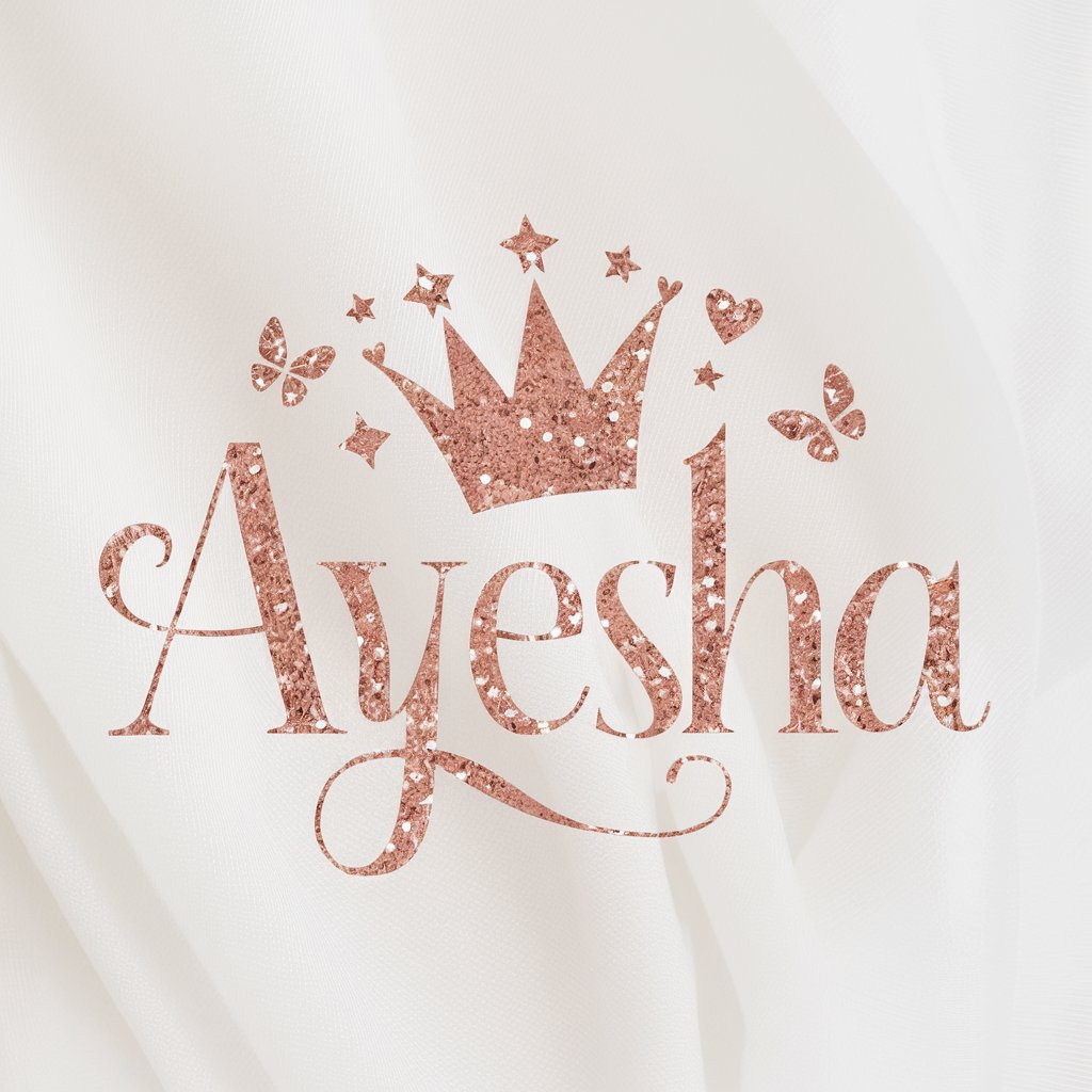 Ayesha name background