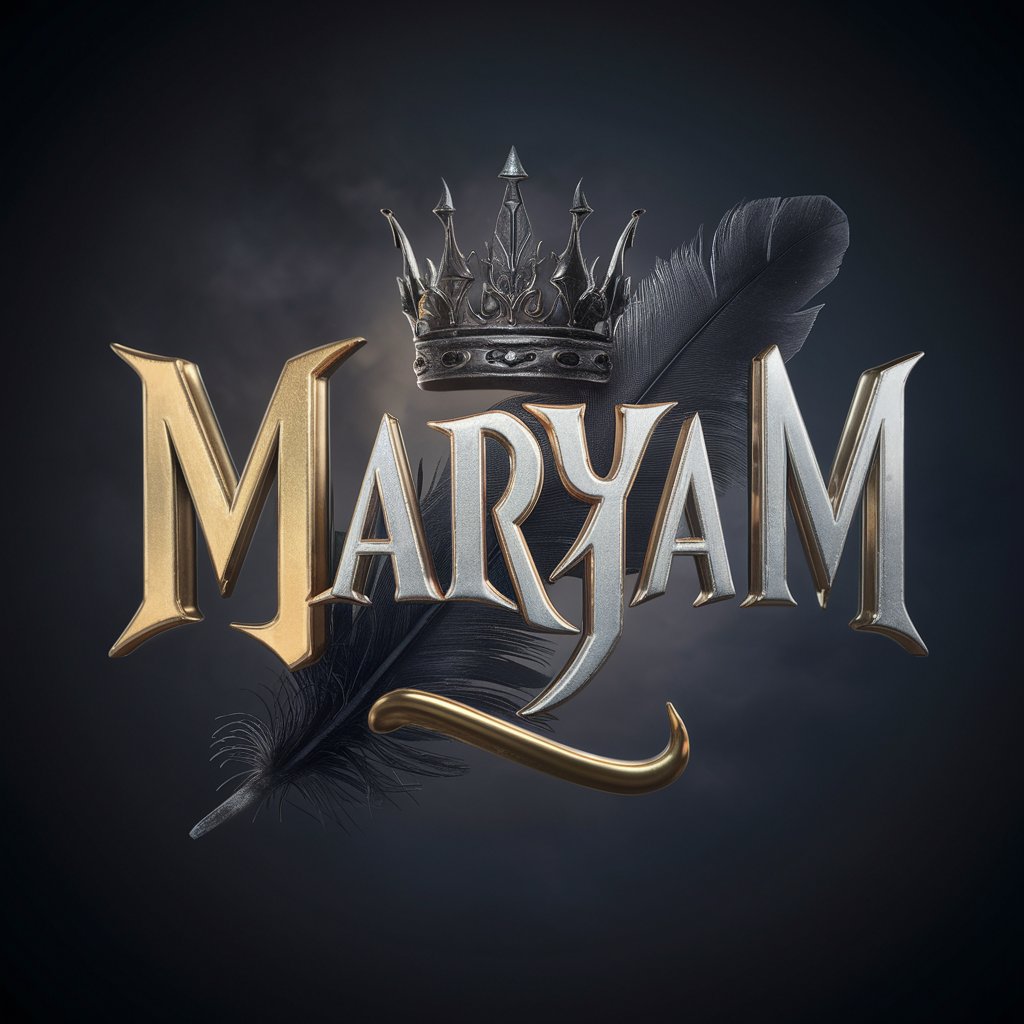 Maryam 3D name wallpaper Ulta 8K