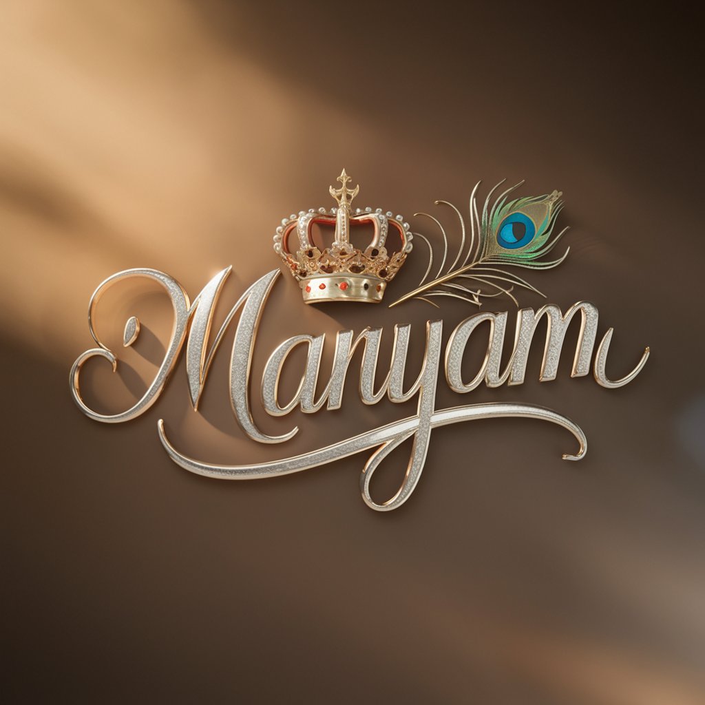 2024 modern Maryam's name wallpaper