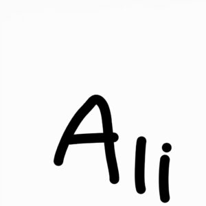 Simple Ali text name