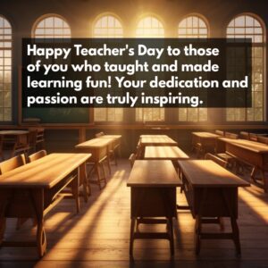 Teacher's Day celebration ideas