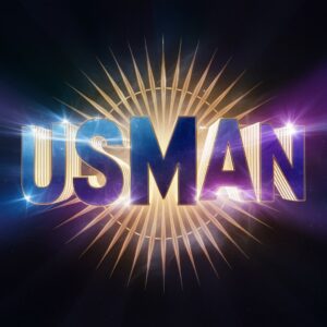 3D Usman name Wallpaper HD