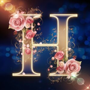 Name H stylish wallpaper